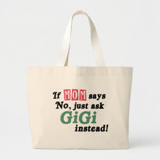 Grand Tote Bag Demandez juste GiGi