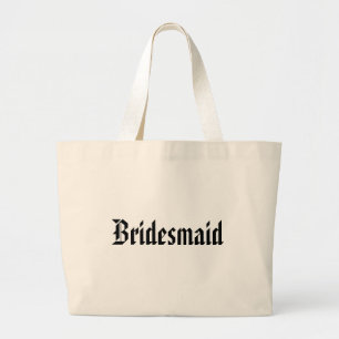 Grand Tote Bag Demoiselle d'honneur Giftbag
