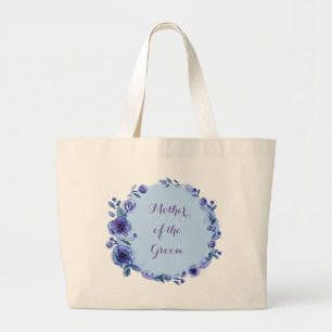 Grand Tote Bag Demoiselle d'honneur Mariée Mère du marié Fleurist