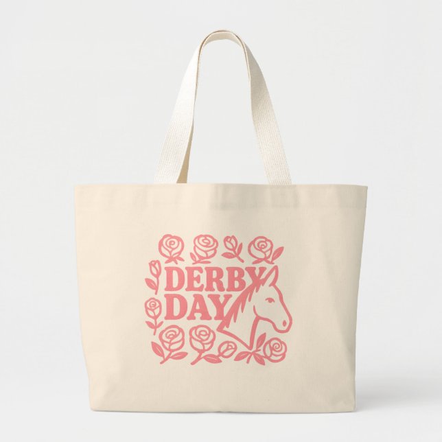 Grand Tote Bag Derby Day (Devant)