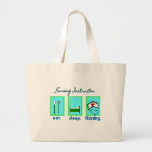 Grand Tote Bag Des cadeaux de soins d'instructeur de soins