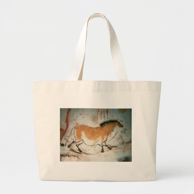 Grand Tote Bag Dessins de grotte Lascaux (Devant)