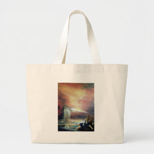 GRAND TOTE BAG DEUX ST JOHN ET ANGE TOMBÉ