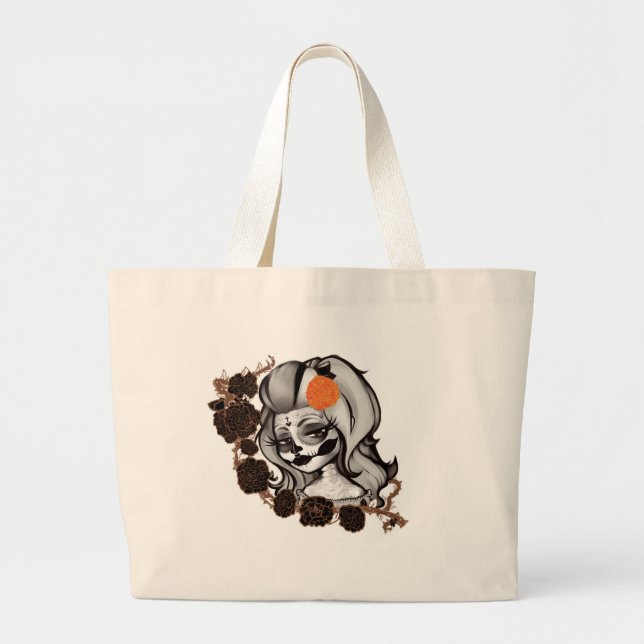 Grand Tote Bag Diamètre de los muertos (Devant)