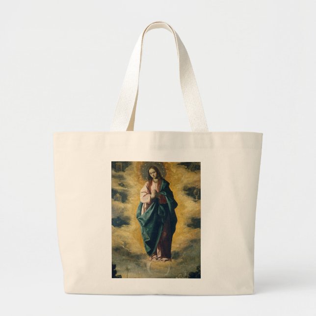 GRAND TOTE BAG DIEU BÉNISSE LA CONCEPTION IMMACULÉE (Devant)