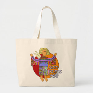 Grand Tote Bag Dieu te bénisse