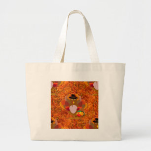 Grand Tote Bag dinde d'action de grâces