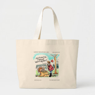 Grand Tote Bag Dinde de Thanksgiving Testament Humoristique Cadea
