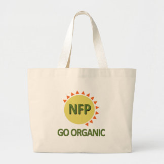 Grand Tote Bag Disparaissent organique, la pratique NFP