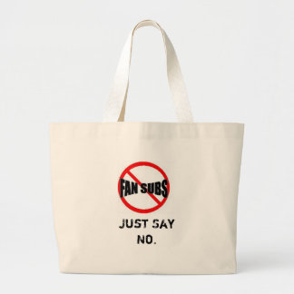 Grand Tote Bag Dites non