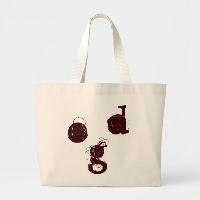 Grand Tote Bag dog (Devant)