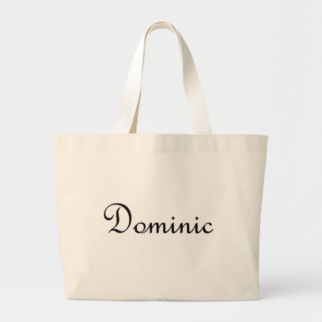 Grand Tote Bag Dominique (Devant)