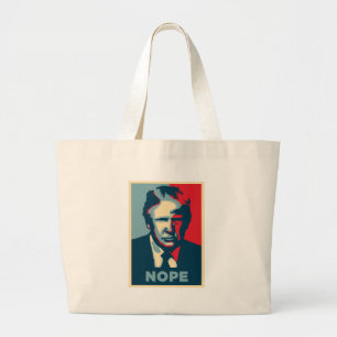 Grand Tote Bag donald trump nope