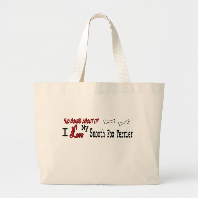 Grand Tote Bag Dons Smooth Fox Terrier (Devant)