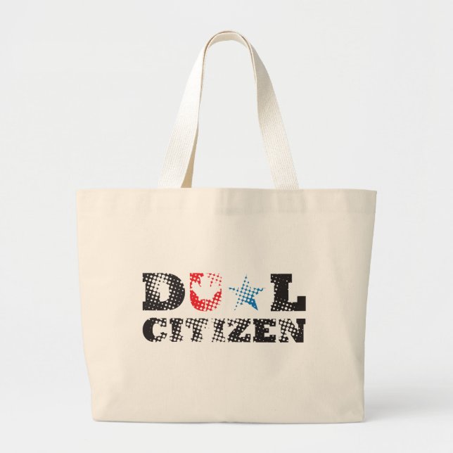 Grand Tote Bag Double citoyen (Devant)