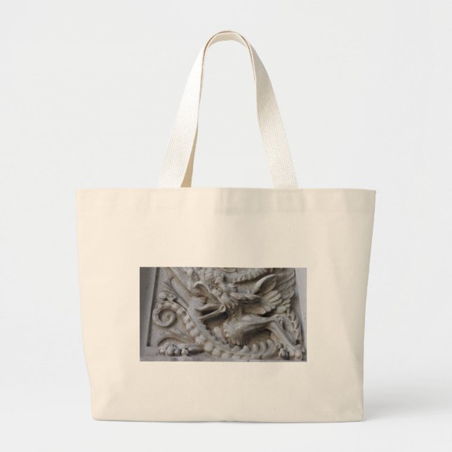 Grand Tote Bag Dragon ! (Devant)