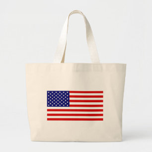 Grand Tote Bag Drapeau américain