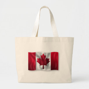 Grand Tote Bag Drapeau canadien
