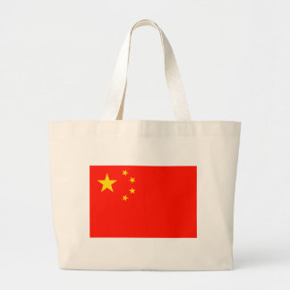 Grand Tote Bag Drapeau Chine - Haute qualité