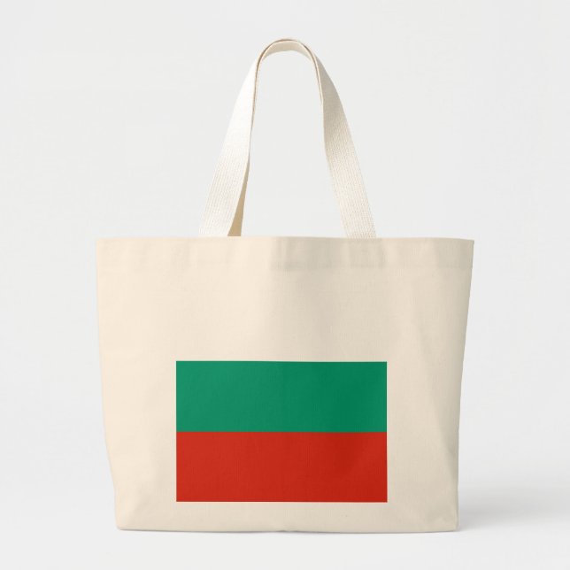 Grand Tote Bag Drapeau de Bulgarie (Devant)