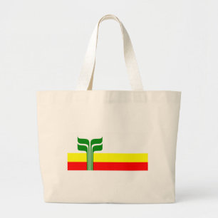 Grand Tote Bag Drapeau de Franco Manitobans