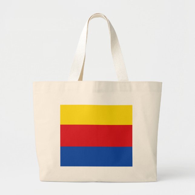 Grand Tote Bag Drapeau de Hollande du Nord (Devant)