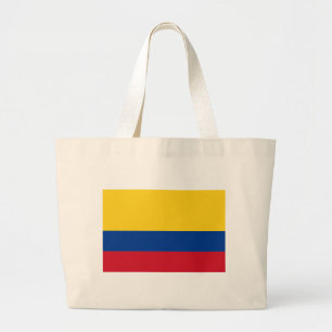 Grand Tote Bag Drapeau de la Colombie
