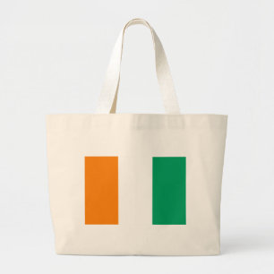 Grand Tote Bag Drapeau de la Côte d'Ivoire - Drapeau de la Côte d