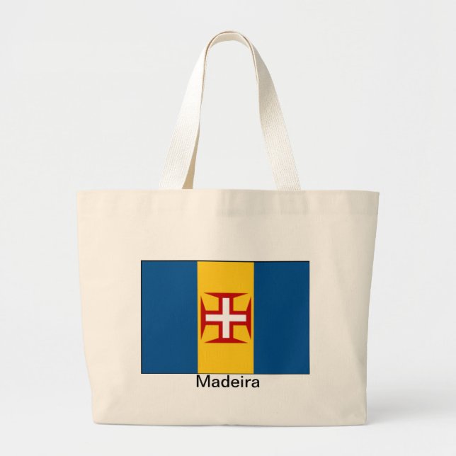 Grand Tote Bag Drapeau de la Madère (Devant)