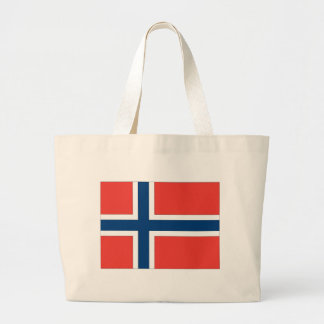 Grand Tote Bag Drapeau de la Norvège