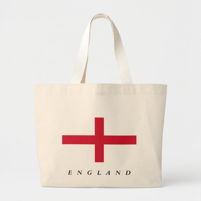 Grand Tote Bag Drapeau de l'Angleterre (Devant)