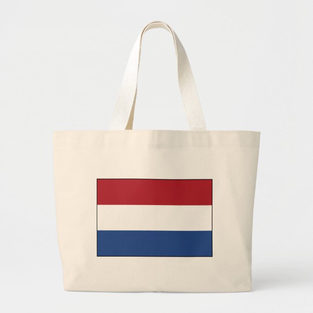 Grand Tote Bag Drapeau des Pays-Bas (Devant)