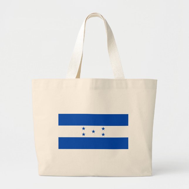 Grand Tote Bag Drapeau du Honduras (Devant)