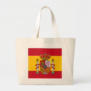 Grand Tote Bag Drapeau espagnol