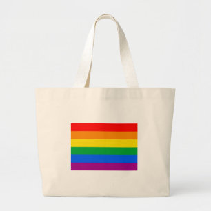 GRAND TOTE BAG DRAPEAU GAY PRIDE OFFICIEL