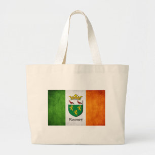 Grand Tote Bag Drapeau irlandais Rooney