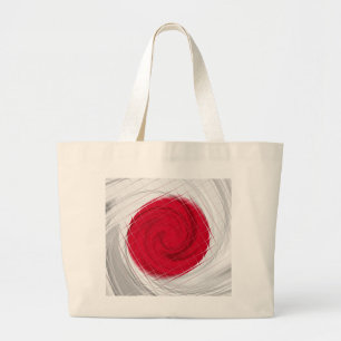 Grand Tote Bag Drapeau japonais