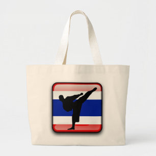 Grand Tote Bag Drapeau thaïlandais