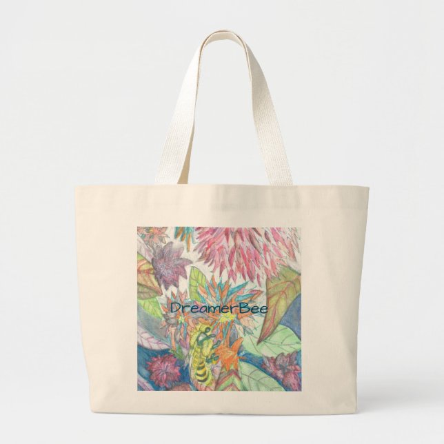 Grand Tote Bag DreamerBee (Devant)