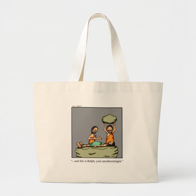 Grand Tote Bag Drôle cadeau Médicale ! (Devant)