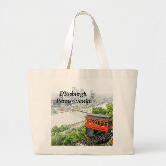 Grand Tote Bag Duquesne Incline à Pittsburgh Pennsylvanie