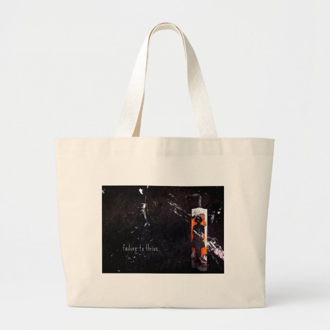 Grand Tote Bag échec à prospérer. (Devant)