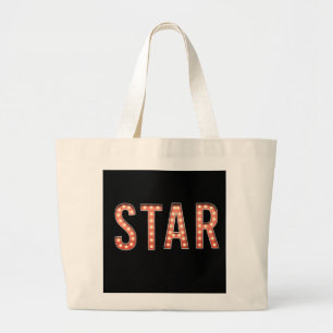 Grand Tote Bag Éclairages STAR Marquee