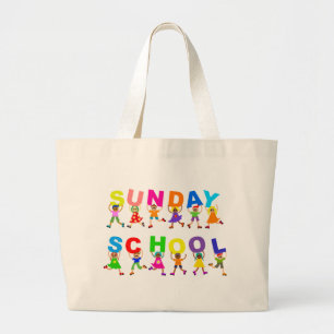 Grand Tote Bag École du dimanche