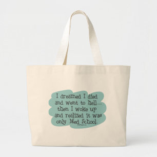 Grand Tote Bag École ou enfer de Med ?