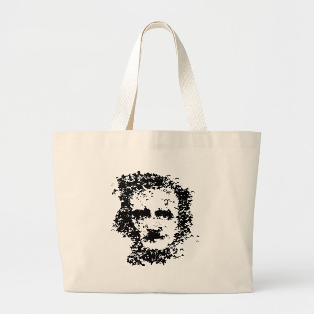 Grand Tote Bag Edgar Allan Poe (Devant)