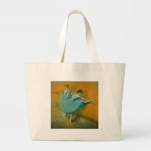 Grand Tote Bag Edgar Degas Dancers au bar peint des oeuvres d'art
