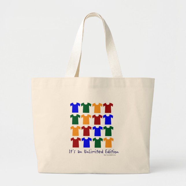 Grand Tote Bag Édition illimitée (Devant)