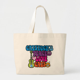 Grand Tote Bag Édition limitée de Catstock 8 - Fourre-tout