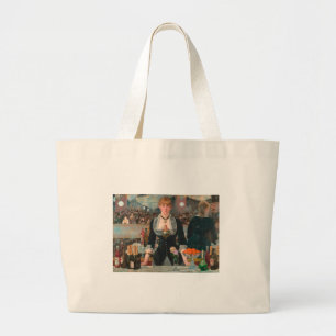 Grand Tote Bag Édouard Manet Un bar aux Folies-Bergère